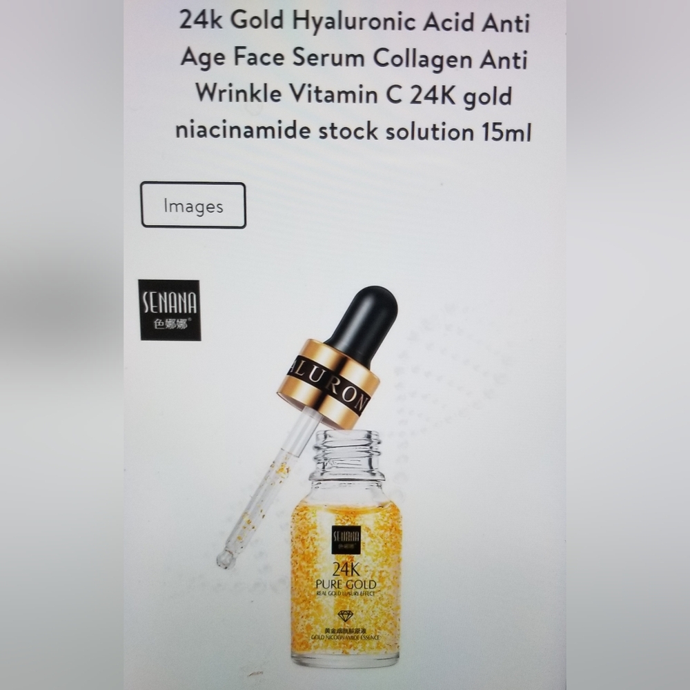 Senana Marina Hyaluronic Acid Anti Aging & Anti Wrinkle Face Serum